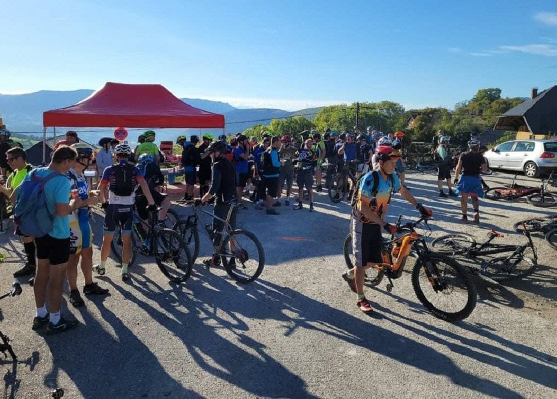 Rando VTT - Les balcons du lac - image