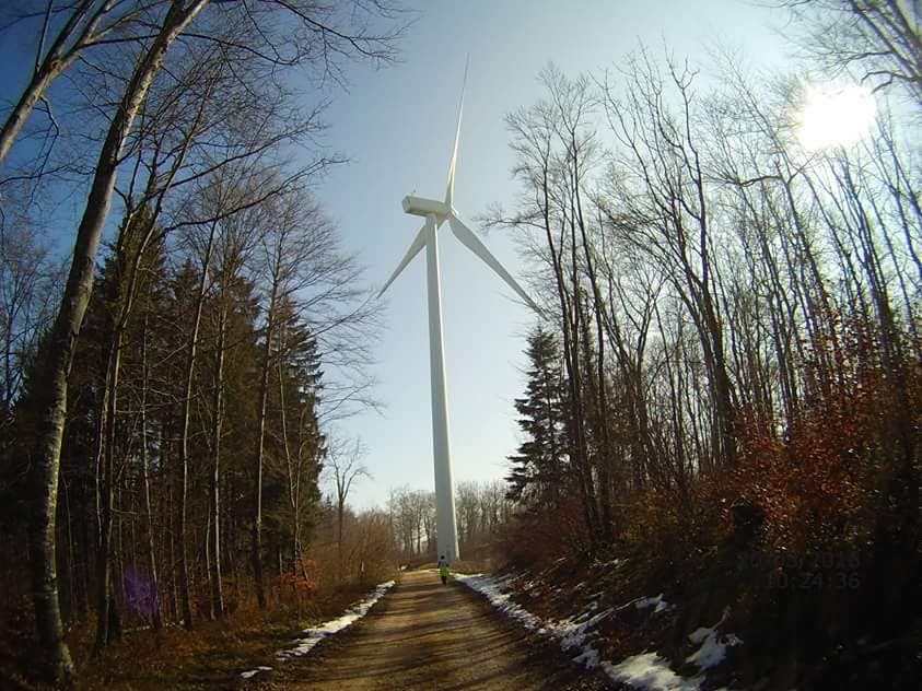 Trail des éoliennes - image