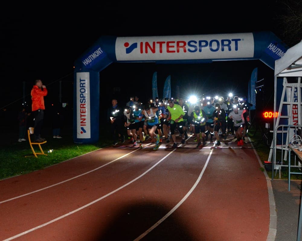 Trail de la vallée de la thure by night	 - image