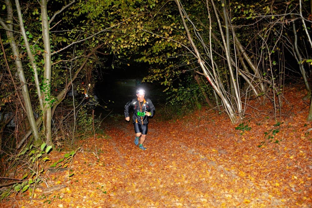 Trail de la vallée de la thure by night	 - image