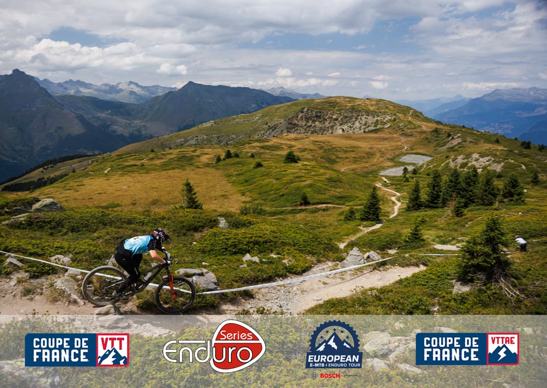 Enduro Series - Coupe de France Enduro VTT & VTTAE - Méribel - image