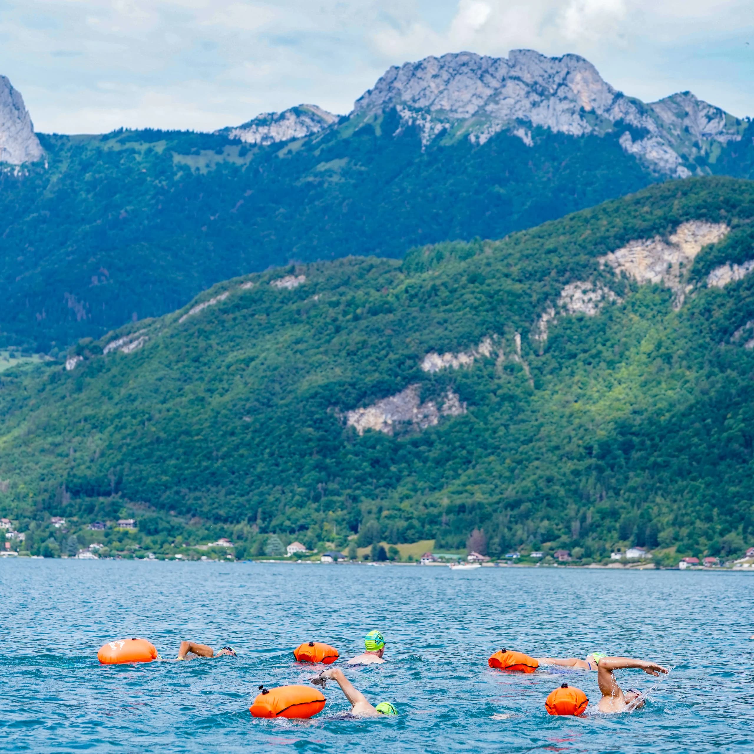 Stage entrainement eau libre et triathlon - Lac d'Annecy - image