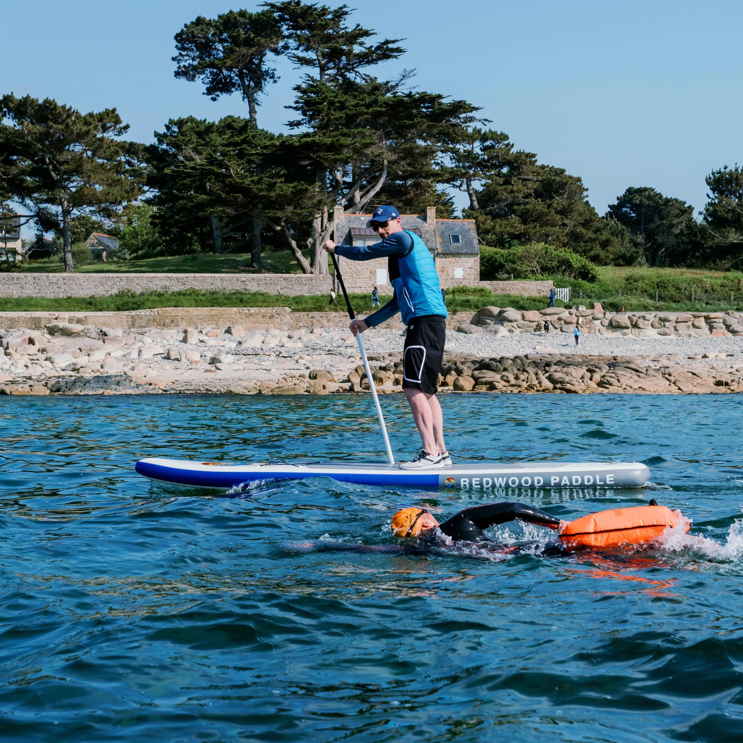Stage entraînement eau libre - Port-Blanc - image