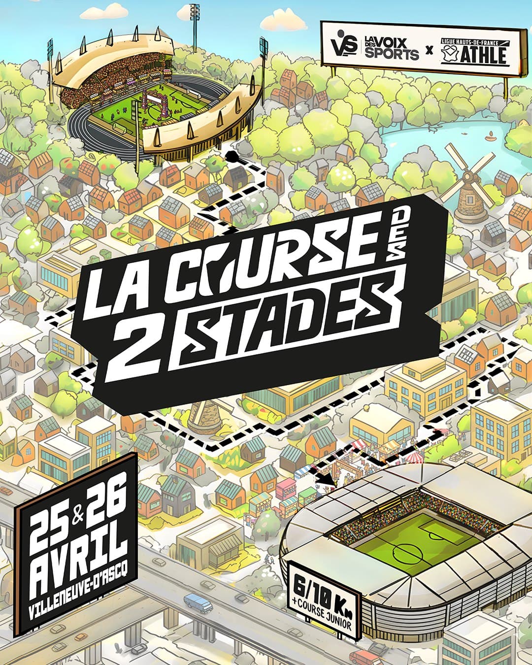 Course Des 2 Stades - image