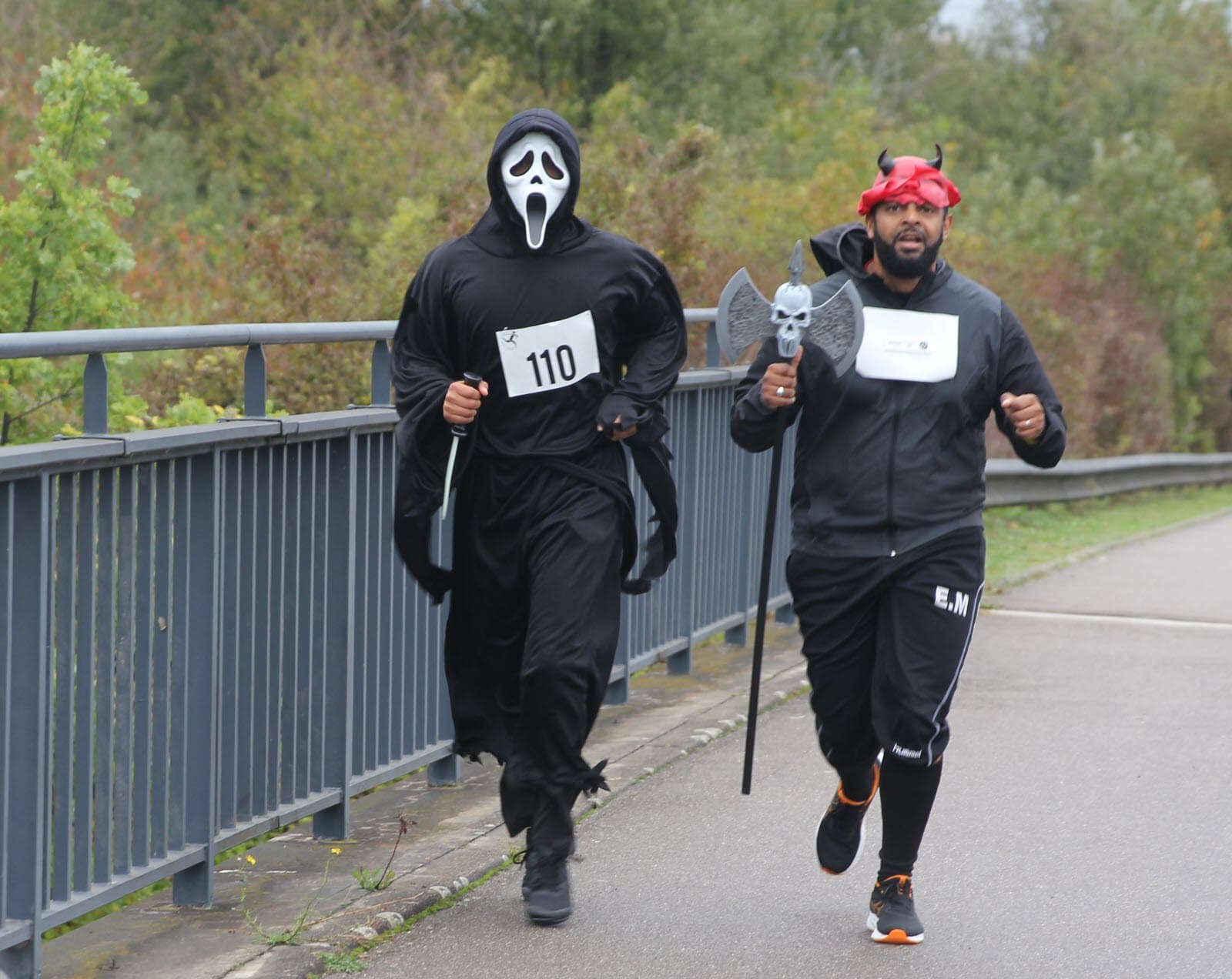 Course d'halloween - image