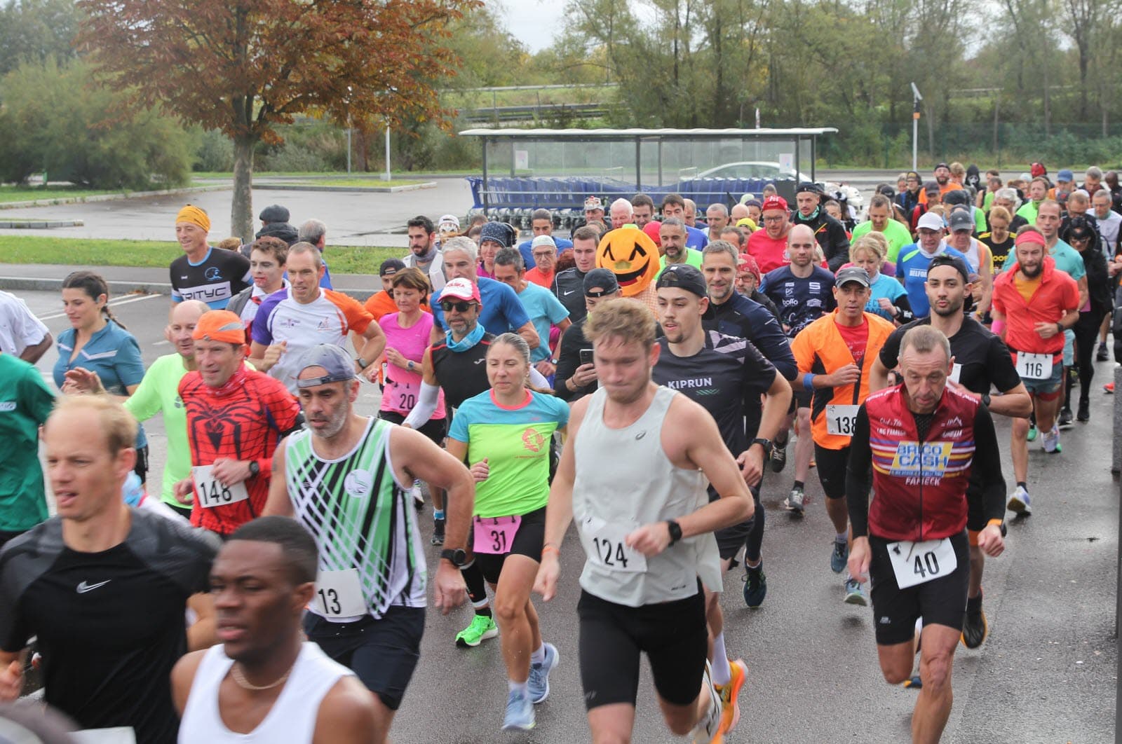 Course d'halloween - image