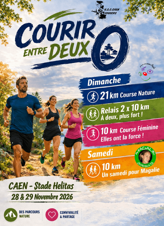 Courir entre deux O - image
