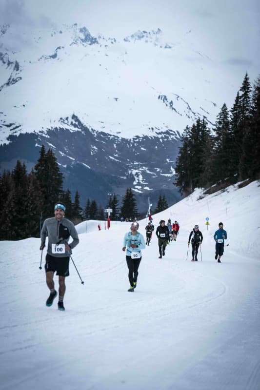 Les Arcs Star trail - image
