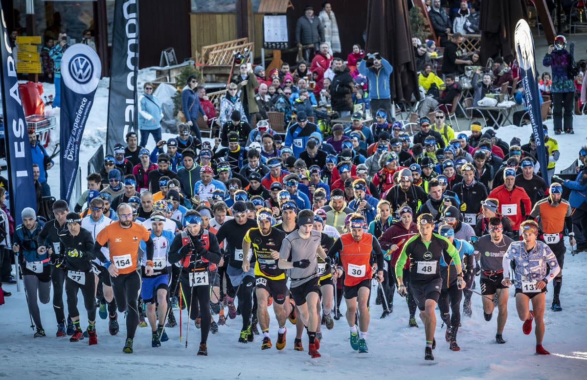 Les Arcs Star trail - image