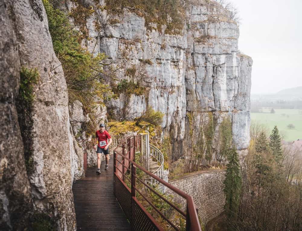 Trail des grottes - image