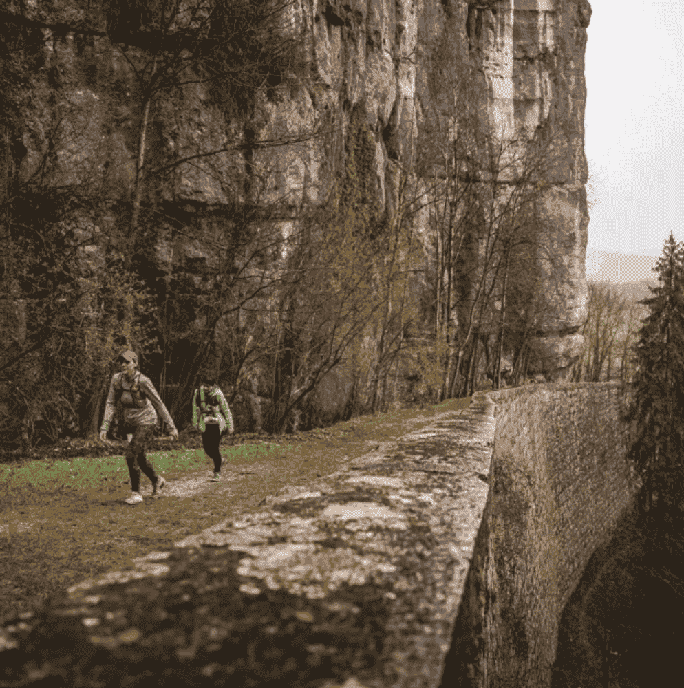 Trail des grottes - image